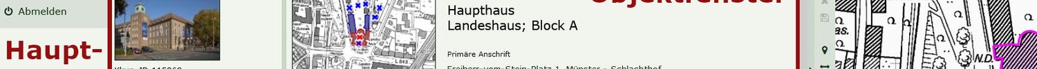 Übersicht der Nutzeroberfläche