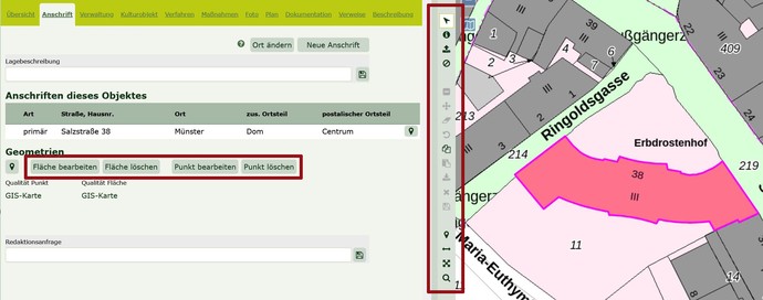 Beispiel: Geometrie anlegen